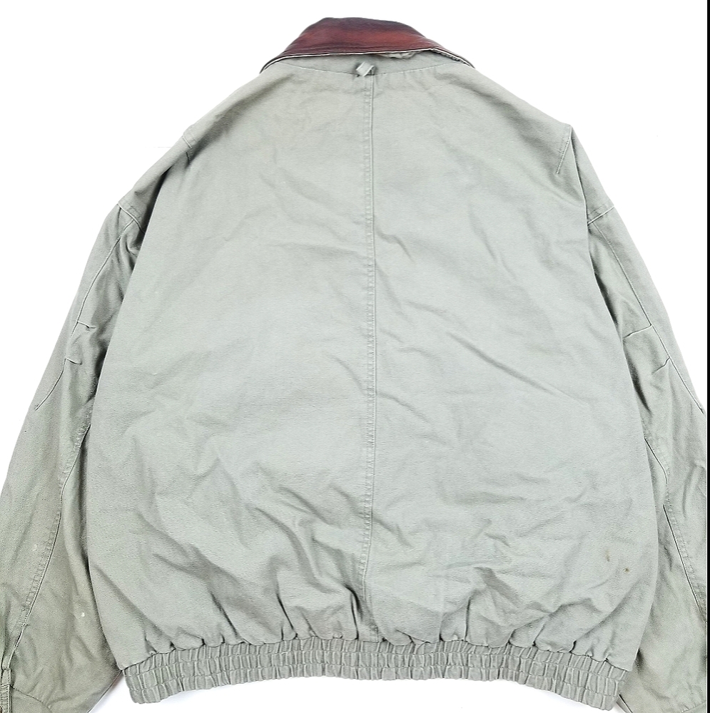 VTG 90's 00's Rodeo Rugged Canvas Workwear Jacket - Picture 2 of 9
